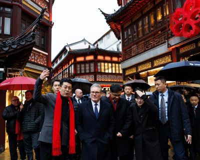 Starmer hopes his China trip will begin the thaw after recent ice age