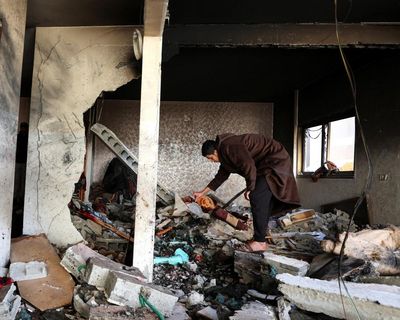 Children and police officers among at least 30 killed in Israeli strikes on Gaza