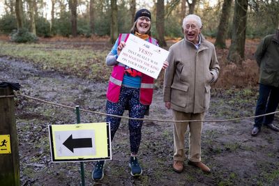 King surprises joggers at Sandringham parkrun for second year in a row