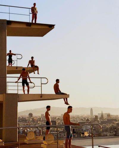 ‘I was really surprised by the swimmers’ powerful energy’: Jorge Perez Ortiz’s best phone picture