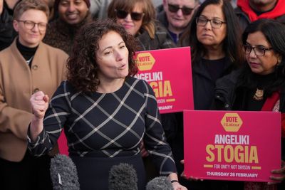 Labour unveils candidate for Gorton and Denton by-election as party attempts to avoid defeat