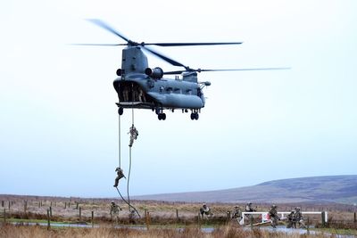 British troops on moorland exercise ahead of Nato special operations forces role