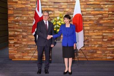 Britain and Japan will respond with ‘strength’ as instability ‘shakes the world’, Starmer says