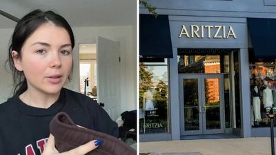 Woman orders $100 sweatpants from Aritzia. The stains are so bad she’s now demanding answers: ‘For that price point? Absolutely not’