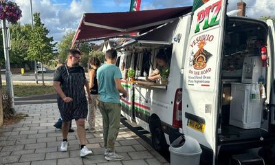 Family wins fight to keep pizza van outside south London church after ‘disrespect’ row