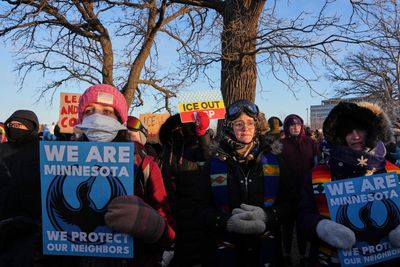 ‘We’re fighting for the soul of the country’: how Minnesota residents came together to face ICE