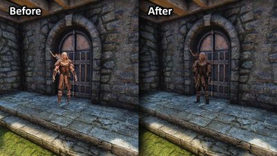 I didn't even know I was bothered by how bad Skyrim's NPCs look during the split second they're opening doors, and now a modder's pointed it out the mod to fix it has become essential