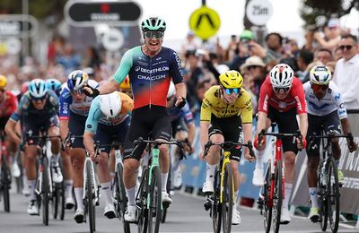 Men's Cadel Evans Great Ocean Road Race: Tobias Lund Andresen edges out Matthew Brennan to take the win from small group sprint