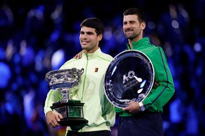 Novak Djokovic and Carlos Alcaraz thank ‘legendary’ Rafael Nadal as Spaniard watches Australian Open final