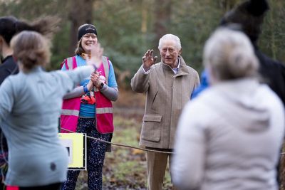King’s support at Sandringham charity parkrun ‘means the world’
