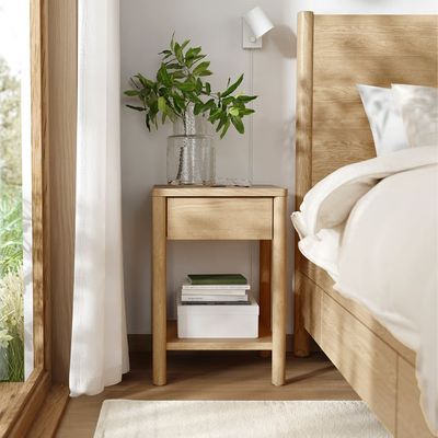 I think this is one of IKEA's most underrated pieces of bedroom furniture – it looks far more expensive than it is