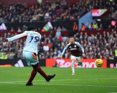Abraham denied by VAR as 10-man Brentford deal blow to Aston Villa’s title hopes