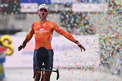 Cyclo-cross World Championships: Mathieu van der Poel demonstrates brilliance with record win in elite men's race in Hulst