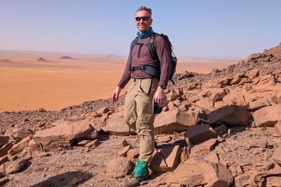 Bank worker who had life-saving heart transplant feels he can ‘do anything’ after 110km Sahara trek