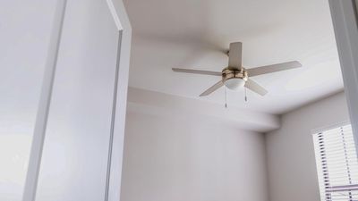 Is your ceiling fan spinning the wrong way? This quick fix will slash your heating costs