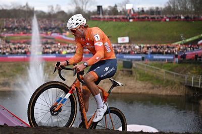 'Maybe it's not a bad idea to skip one winter' - Mathieu van der Poel mulls his future in cyclo-cross after record breaking world title in Hulst