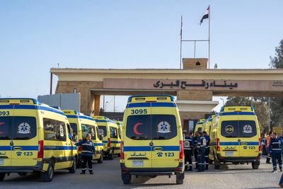Gaza’s Rafah border crossing with Egypt reopens for limited traffic, officials say