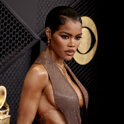 Teyana Taylor Styles Her NSFW Tom Ford Grammys Gown With a $33,000 Tiffany & Co. Necklace