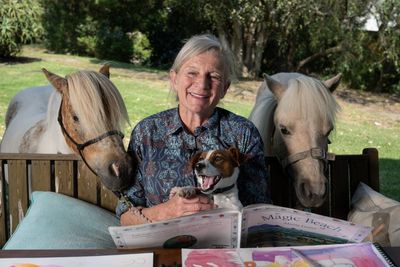 Inside the idyllic studio of Alison Lester: ‘Everything I do looks a bit like a stuffed toy’