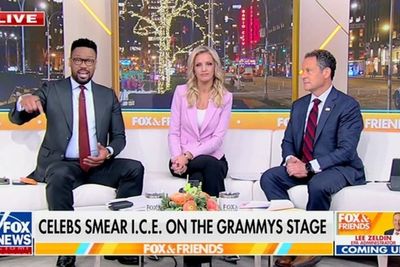 MAGA and Fox News cry over anti-ICE speeches at Grammys: ‘You’re free to leave!’