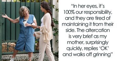 Neighbors Try To Force Woman To Trim Living Hedge Diving Their Properties, She Maliciously Complies