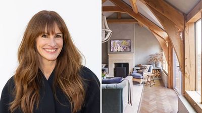 Julia Roberts’ White-and-Wood Living Room Looks Simple – But These Subtle Design Choices Are What Make It Timeless