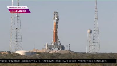 NASA fuels up giant Artemis 2 moon rocket. Yes, it's a little leaky. So is it ready to fly?