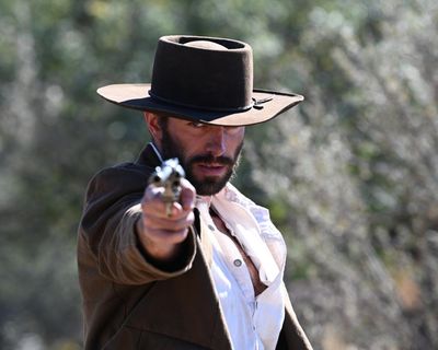 Frontier Crucible review – Armie Hammer makes cautious acting return in talky, slow-burn western