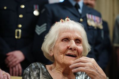 RAF joins 103rd birthday celebrations for Second World War radar operator
