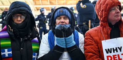 Clergy protests against ICE turned to a classic – and powerful – American playlist