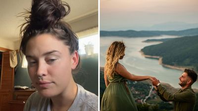 ‘He literally caught me off guard’: Man takes girlfriend to mountaintop to propose. She said yes—but not before ‘ruining’ it