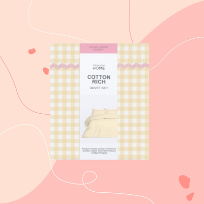 For years, Primark has been my secret weapon for pretty, affordable bedding – this stunning £14 yellow gingham set is my latest obsession