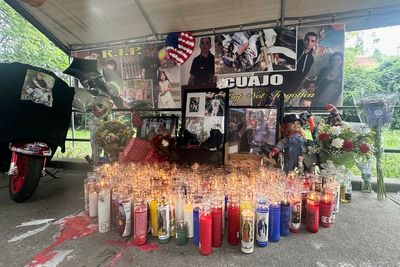 New York police officer charged in cooler throw death says he was trying to protect colleagues