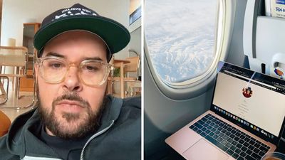 Passenger takes a peek at letter seatmate is writing. Now he’s issuing a warning to her husband: ‘May this type of husband never find me again’