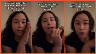 ‘Trying my best not to freak out’: Mom is outraged after her 4-yo said he was taken by bus to another school — without her consent