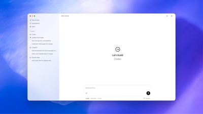 OpenAI reveals Codex app for Mac - 'a different kind of tool' it says is a much easier way to deploy AI agents on Apple devices