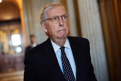 Mitch McConnell admitted to hospital with ‘flu-like symptoms’