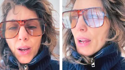Jennifer Esposito cries while discussing losing the home She Mortgaged to finance “fresh kills”