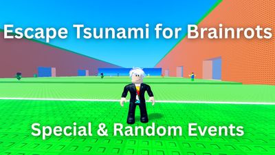 All Escape Tsunami for Brainrots Events – Spawn Times, Rewards, and More