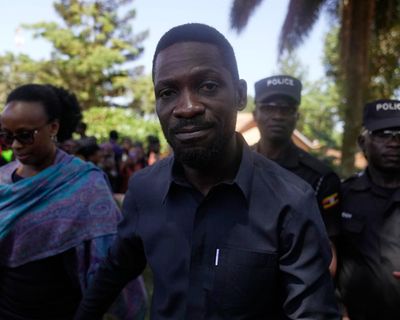 Ugandan opposition leader still in hiding as feud with president’s son escalates