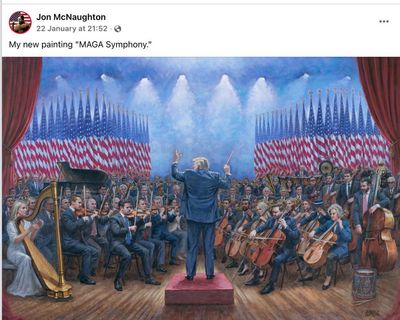 Make the orchestra great again? Not likely with JD Vance playing the cello