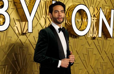 Diego Calva says Kate Moss helped him settle in at Saint Laurent show