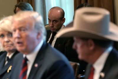 Stephen Miller’s messaging to Trump is dramatic, gory and effective