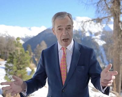 Nigel Farage’s two-day trip to Davos cost more than £50,000, documents reveal