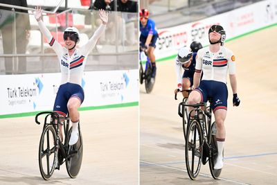 'I'm really happy and proud' – Great Britain's Emma Finucane and Anna Morris win gold medals at European Track Championships