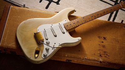 “I struggle to think of any Fender that surpasses a Mary Kaye Strat in value or collector appeal”: Body dated January 1956, the first of its kind, played on an Aerosmith album – is this the holy grail of all holy grail Fender Stratocasters?