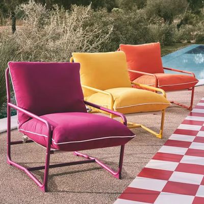 John Lewis's sellout garden chair has had a colourful makeover – I eventually got my hands on the sofa version last year and recommend it to everyone