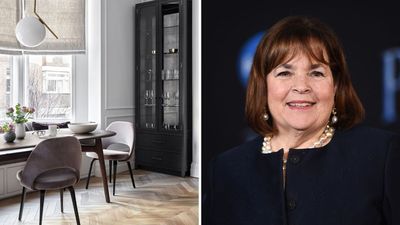 I Always Thought Monochrome Color Schemes Were Cold Until I Saw Ina Garten's Breakfast Room – it's Cozy and Inviting