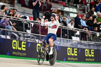 'It was a really hard-fought battle' - Britain's Matt Richardson delivers rare defeat to Dutch sprinter Harrie Lavreysen to win European sprint title
