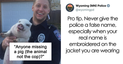 “That’s Between You And Jesus”: 52 Hilarious Posts From Police Department Social Media Accounts